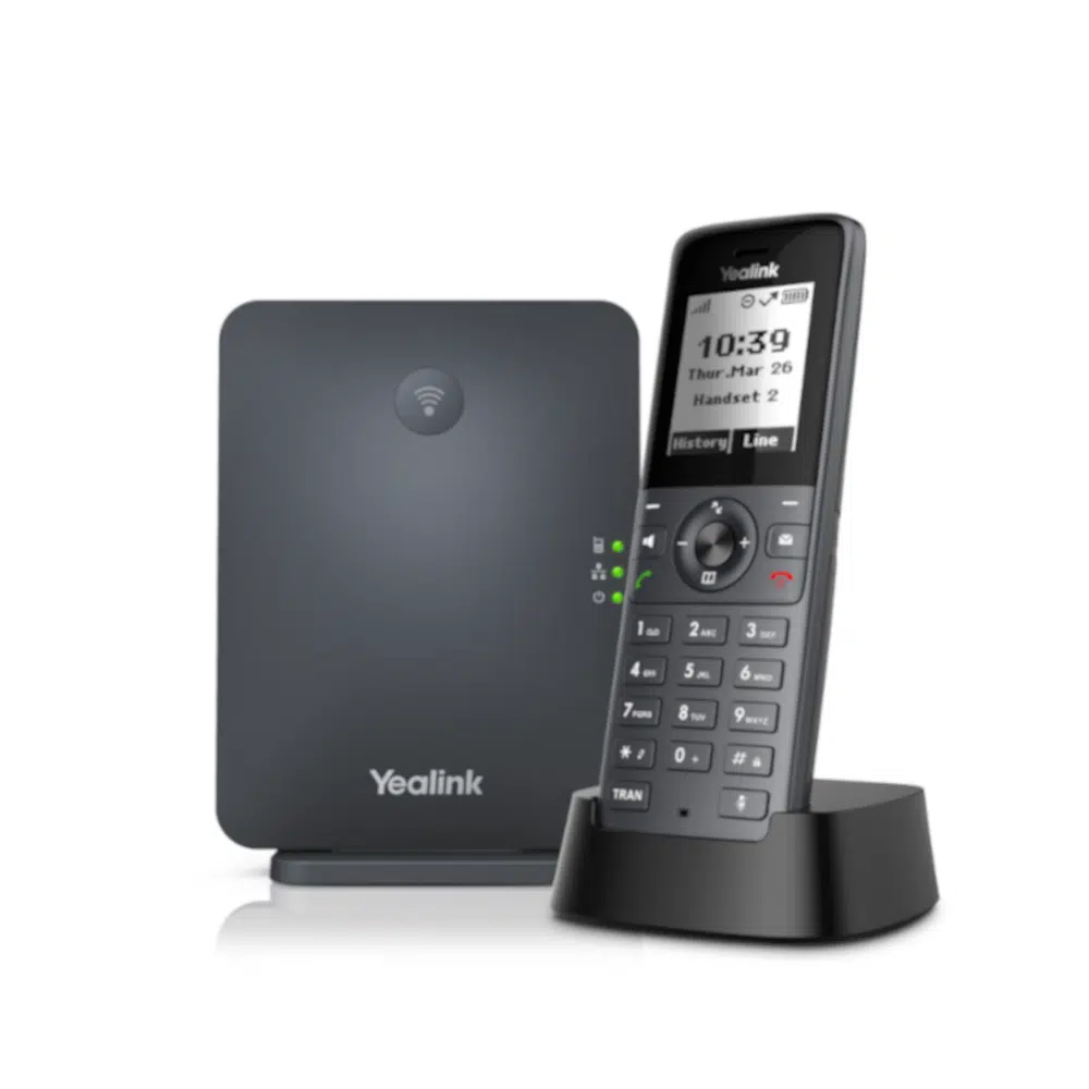 W71P dect handset device with base