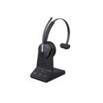 WH64 Mono Teams ακουστικό με υβριδική τεχνολογία Bluetooth & DECT σε ένα.